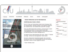 Tablet Screenshot of cvu-berlin.de
